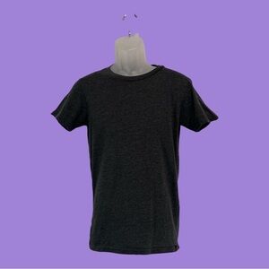 RSVLTS Solid Color T-Shirt Super Soft Cotton Poly Gray Size Small